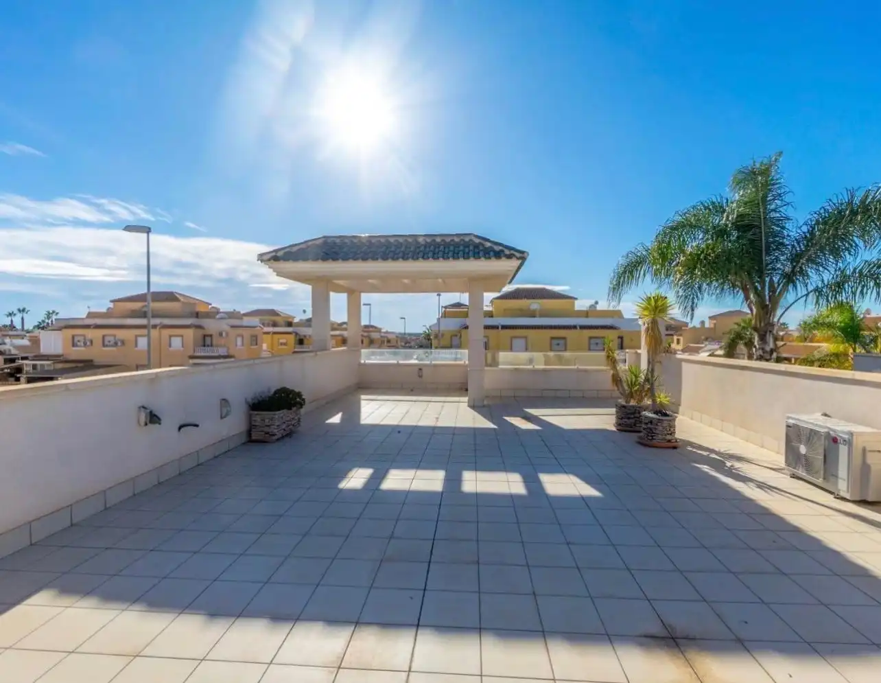 Terraza de Casa o chalet en venta en Rojales con Parquet, Piscina y Amueblado