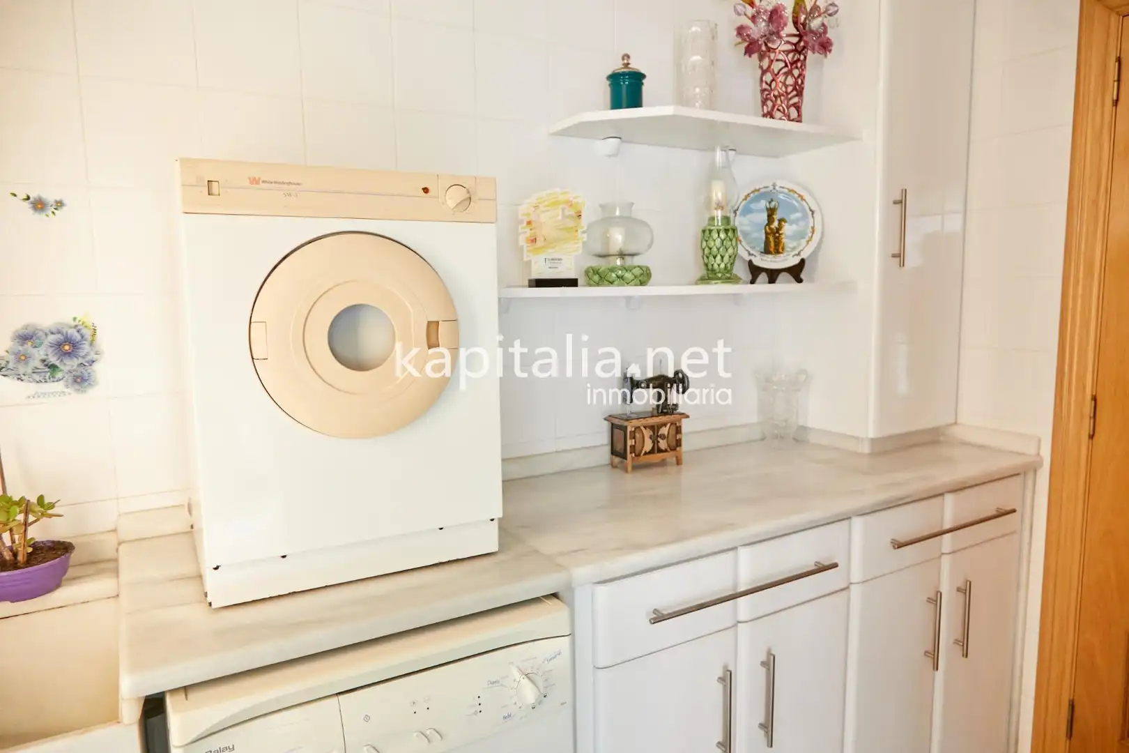 Cocina de Casa adosada en venta en Albaida con Aire acondicionado, Terraza y Trastero