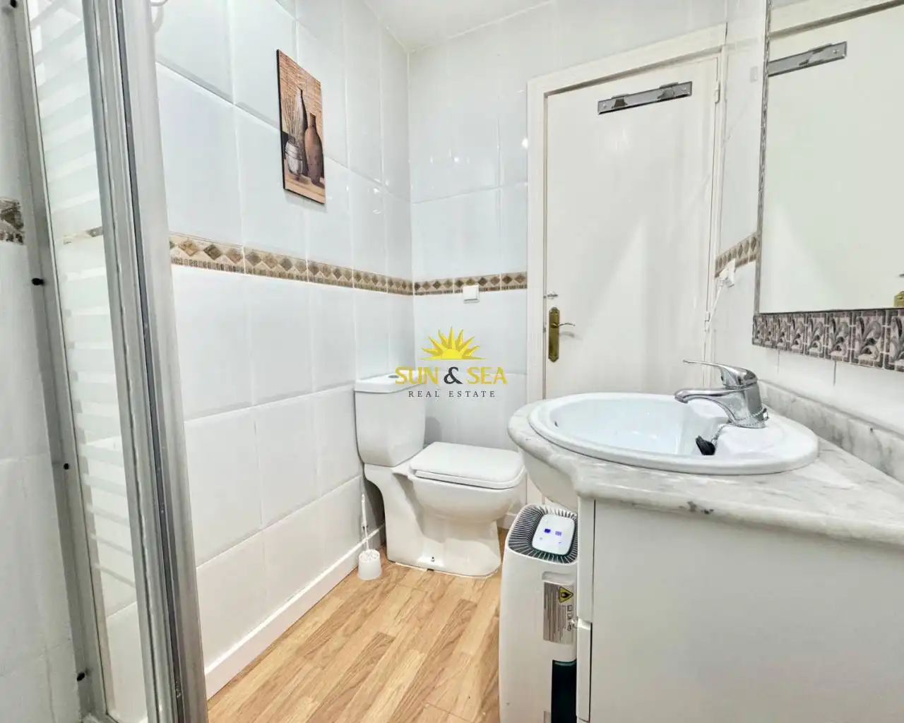 Bathroom of Apartments for sale in Santa Pola  with Heating, Parquet flooring and Terrace