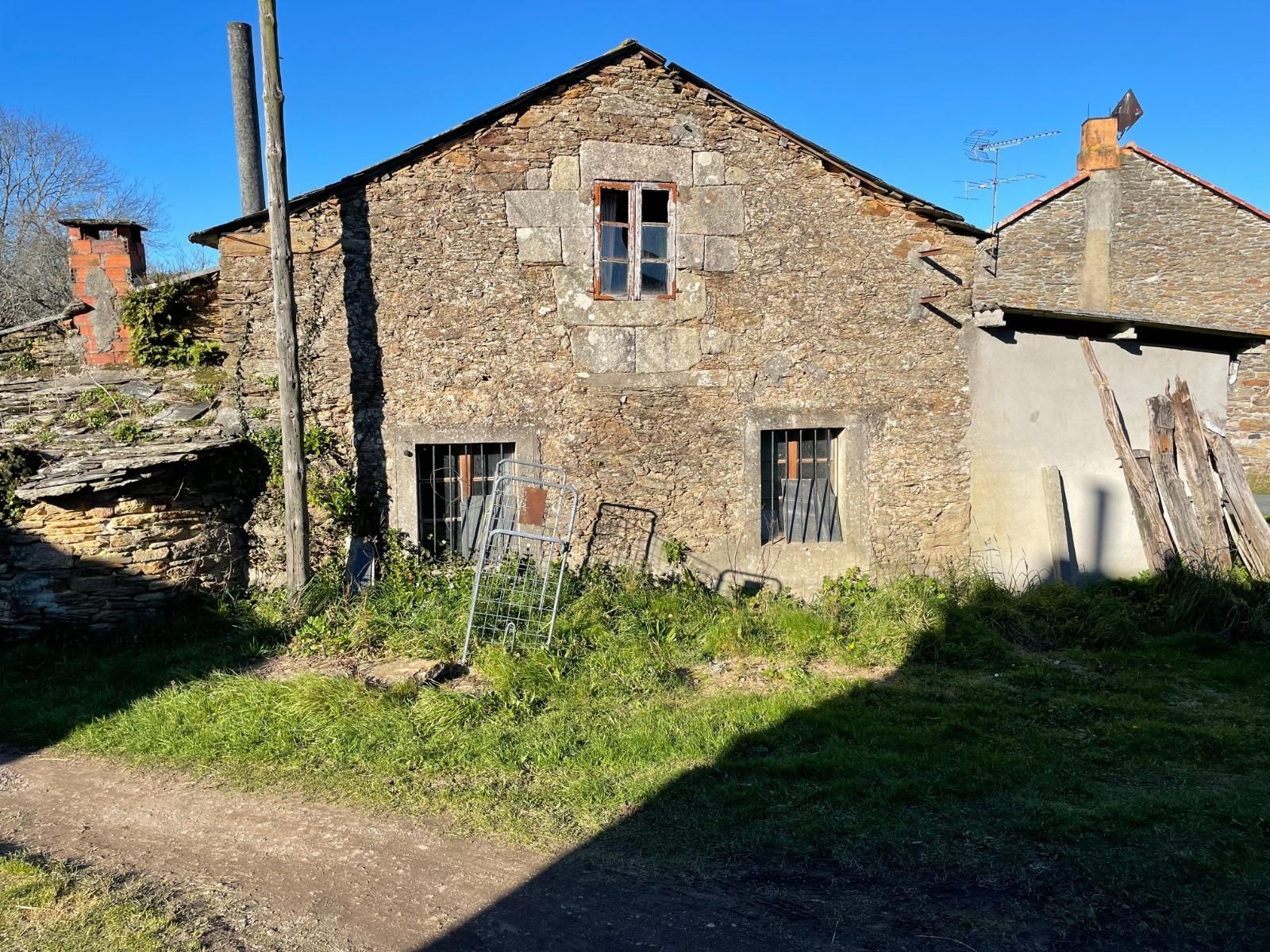 Vista exterior de Finca rústica en venta en Aranga con Jardín privado