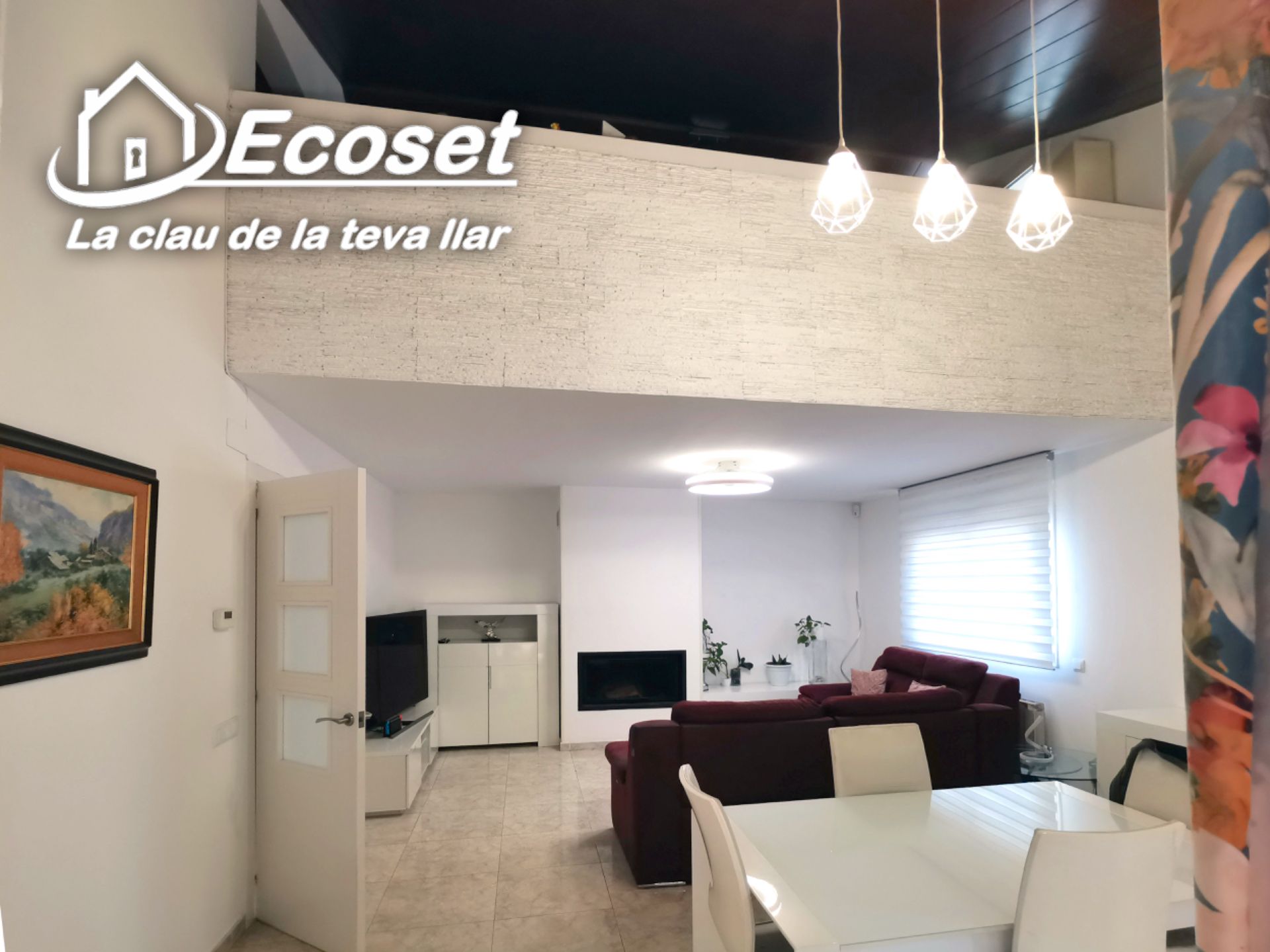 Sala d'estar de Casa o xalet en venda en Cervelló amb Aire condicionat, Calefacció i Jardí privat