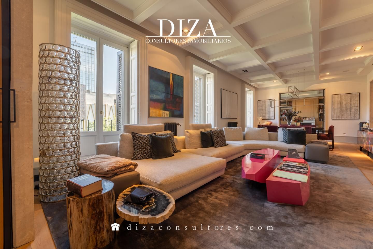 Living room of Flat for sale in  Madrid Capital  with Air Conditioner, Heating and Storage room