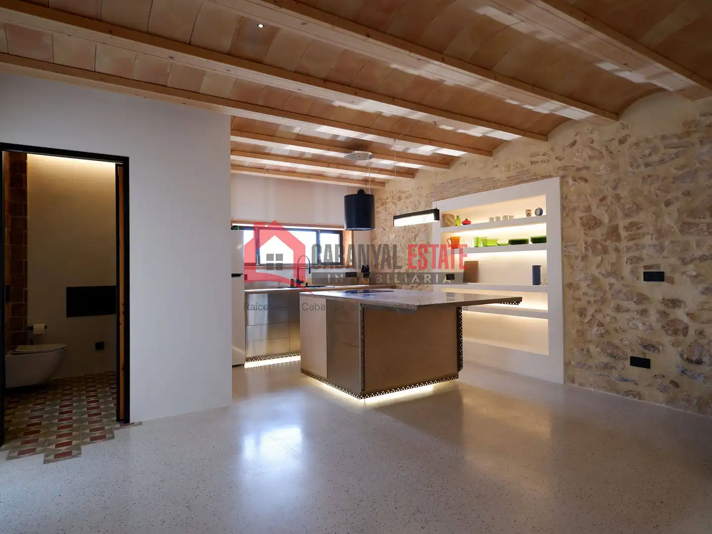 Kitchen of Houses for sale in Valencia  with Air Conditioner and Heating