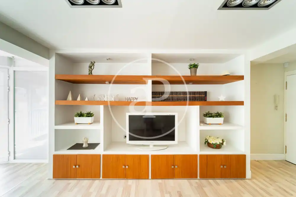 Living room of Flat for sale in Benidorm  with Heating, Terrace and Furnished