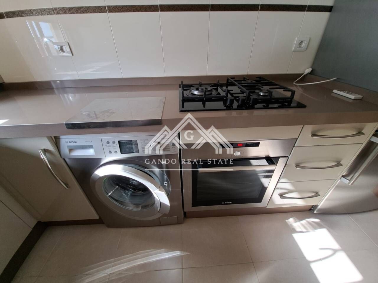 Cuina de Pis de lloguer en Dos Hermanas amb Aire condicionat