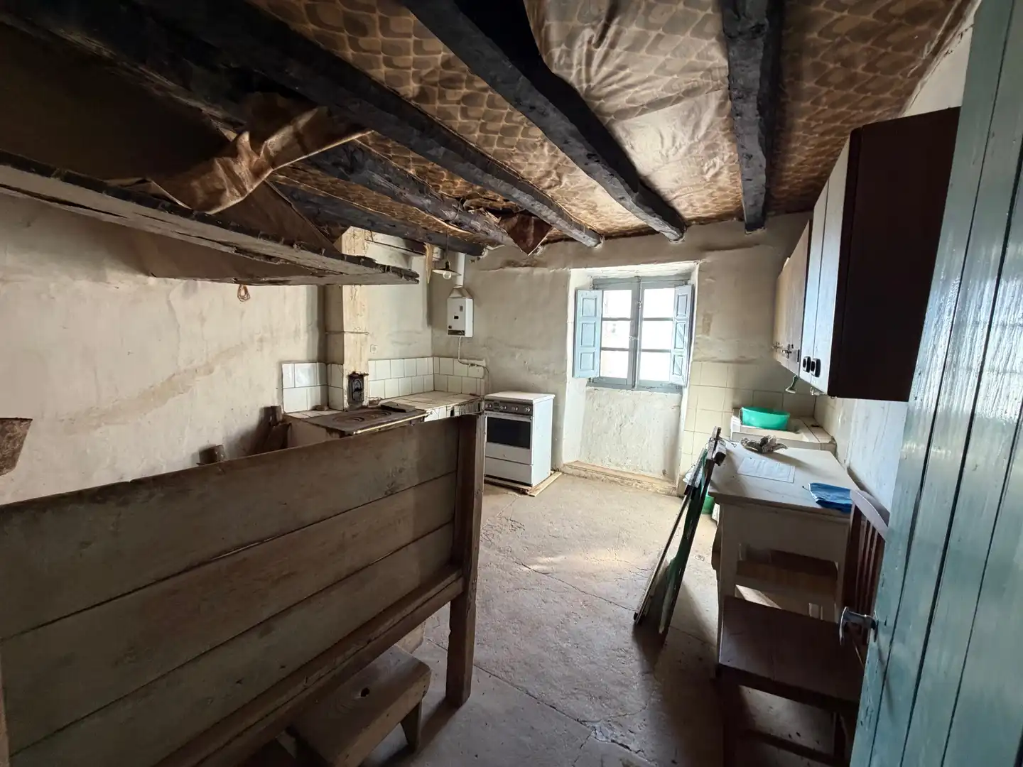 Cocina de Finca rústica en venta en Villaverde de Montejo con Trastero y Amueblado