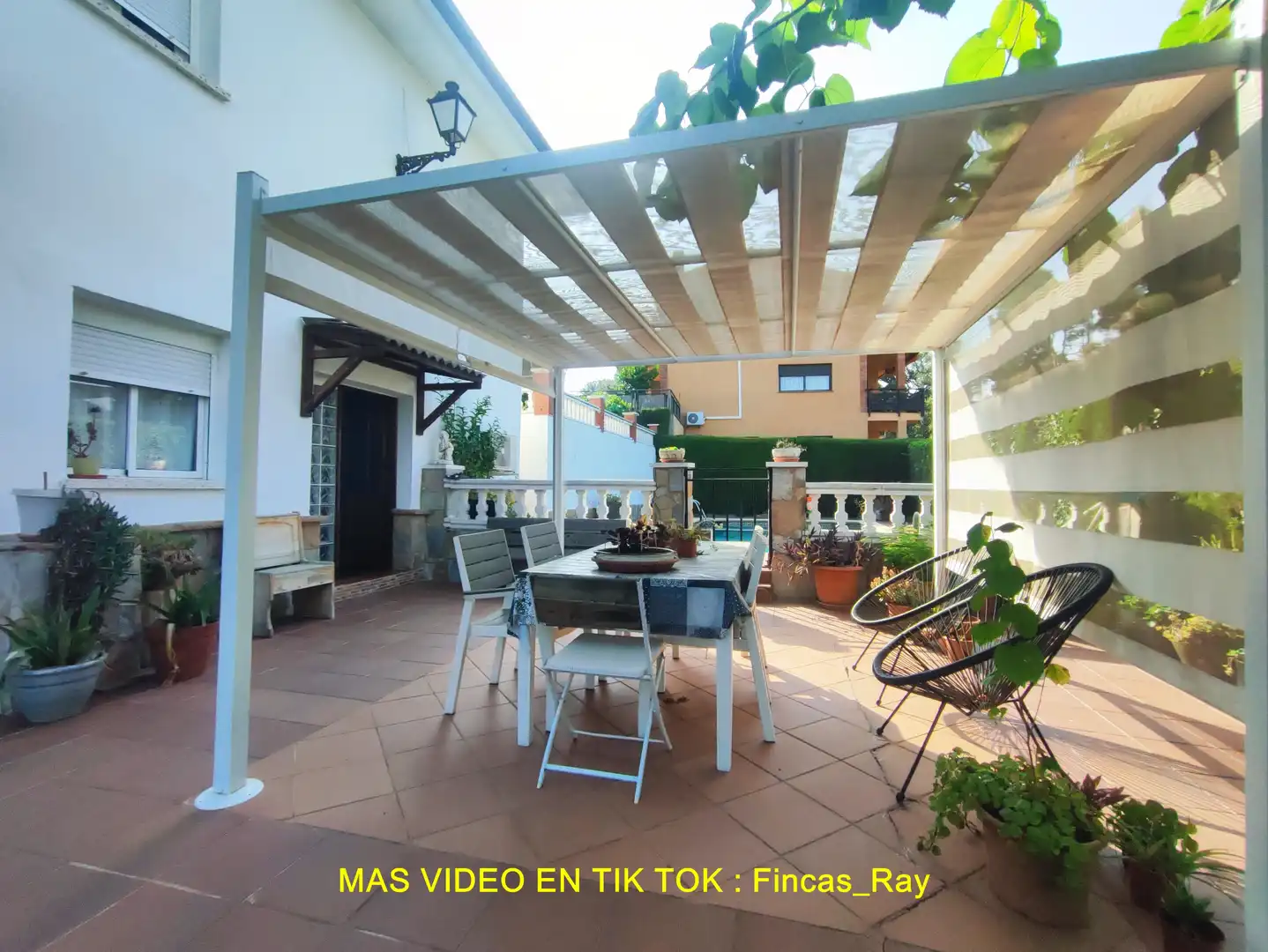 Terrassa de Casa o xalet en venda en Lliçà d'Amunt amb Aire condicionat, Calefacció i Jardí privat