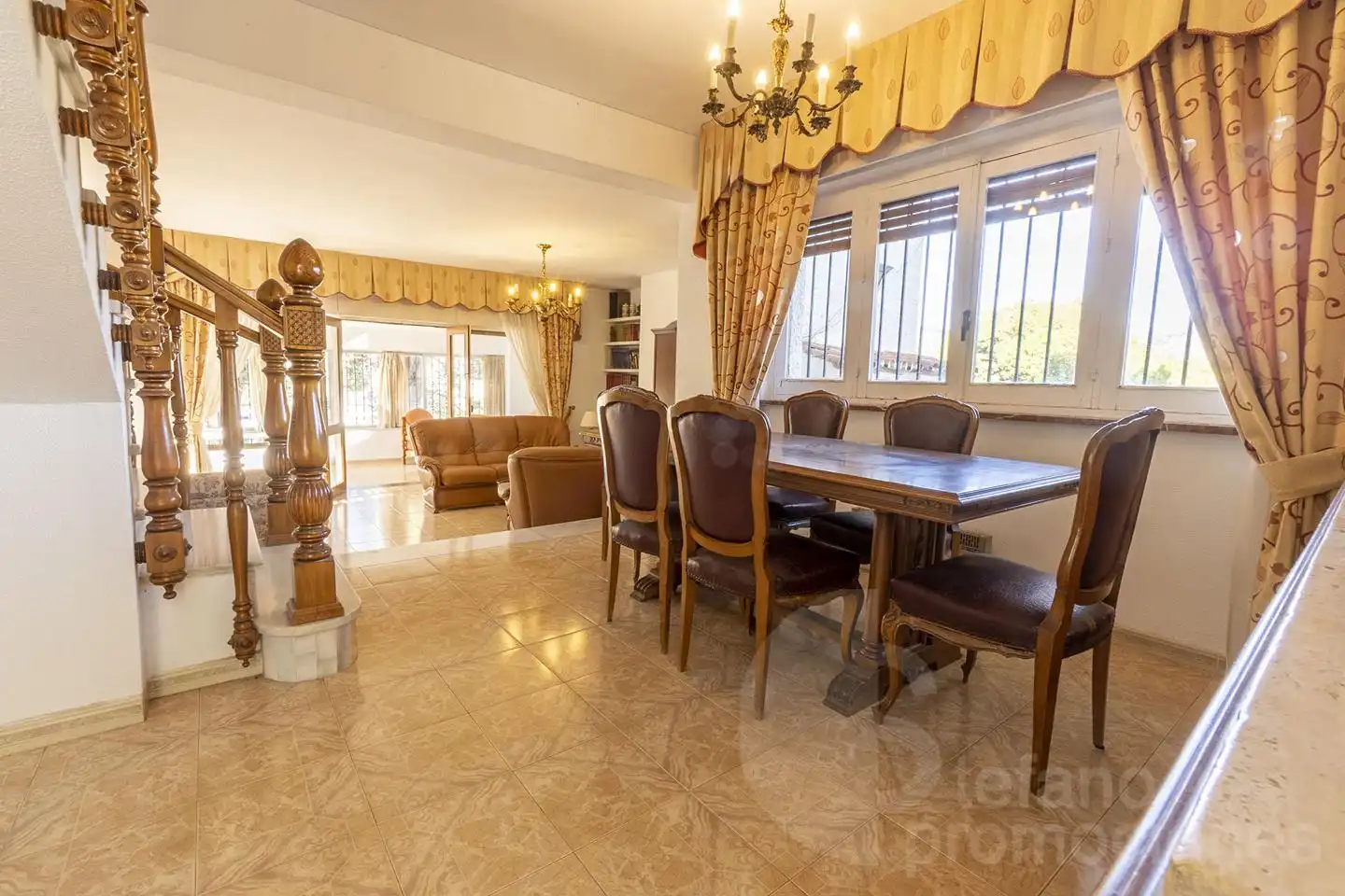 Dining room of Houses for sale in Málaga  with Air Conditioner, Private garden and Terrace