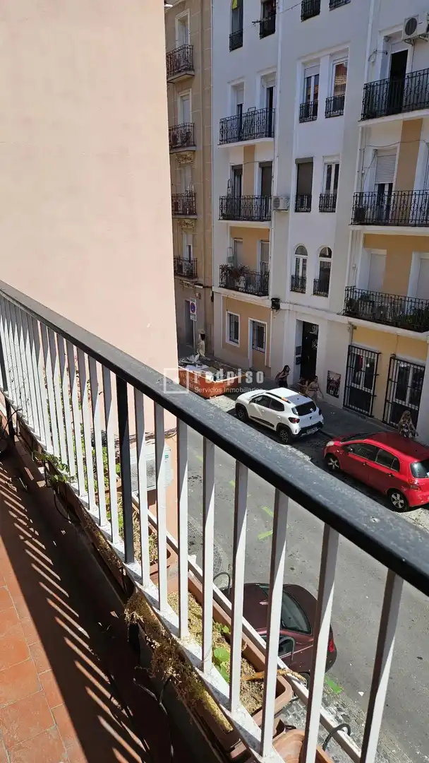 Balcony of Flat for sale in Madrid  with Heating, Parquet flooring and Terrace