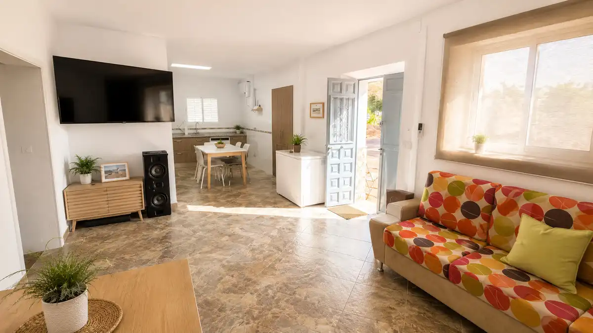 Sala de estar de Finca rústica en venta en Málaga con Aire acondicionado y Calefacción