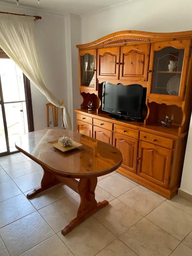 Living room of Flat for rent in Punta Umbría  with Furnished, Oven and Washing machine