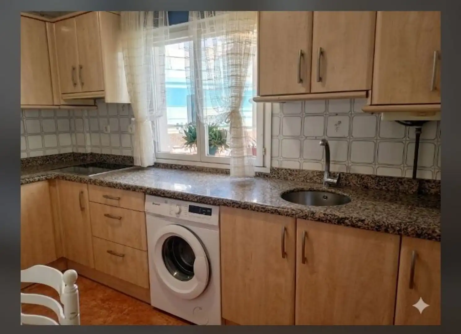 Kitchen of Flat for sale in Gijón   with Heating, Storage room and Swimming Pool