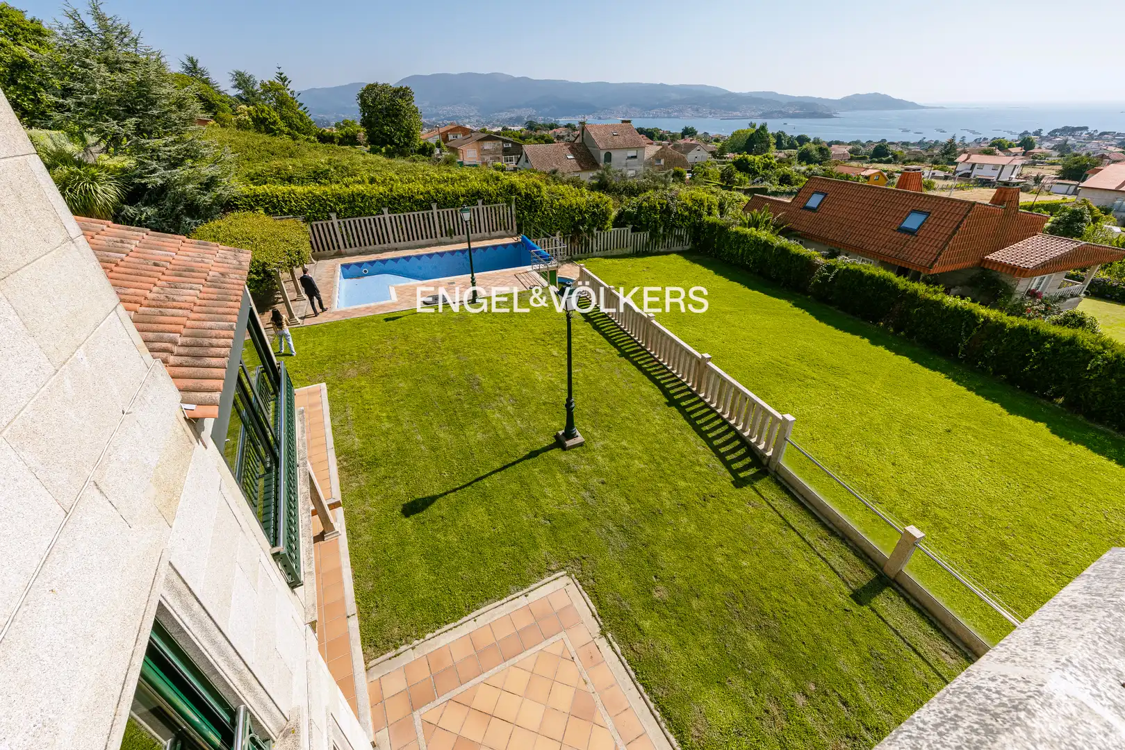Jardín de Casa o chalet en venta en Nigrán con Calefacción, Jardín privado y Piscina