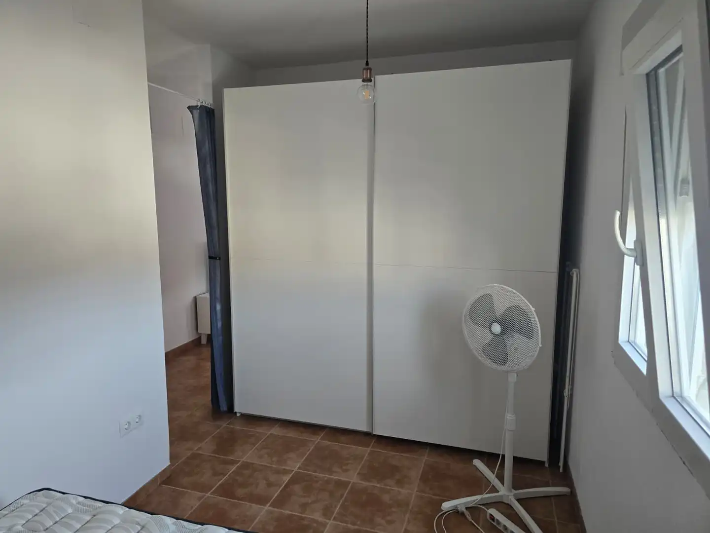 Bedroom of Flat for rent in El Borge  with Air Conditioner, Furnished and Pets allowed