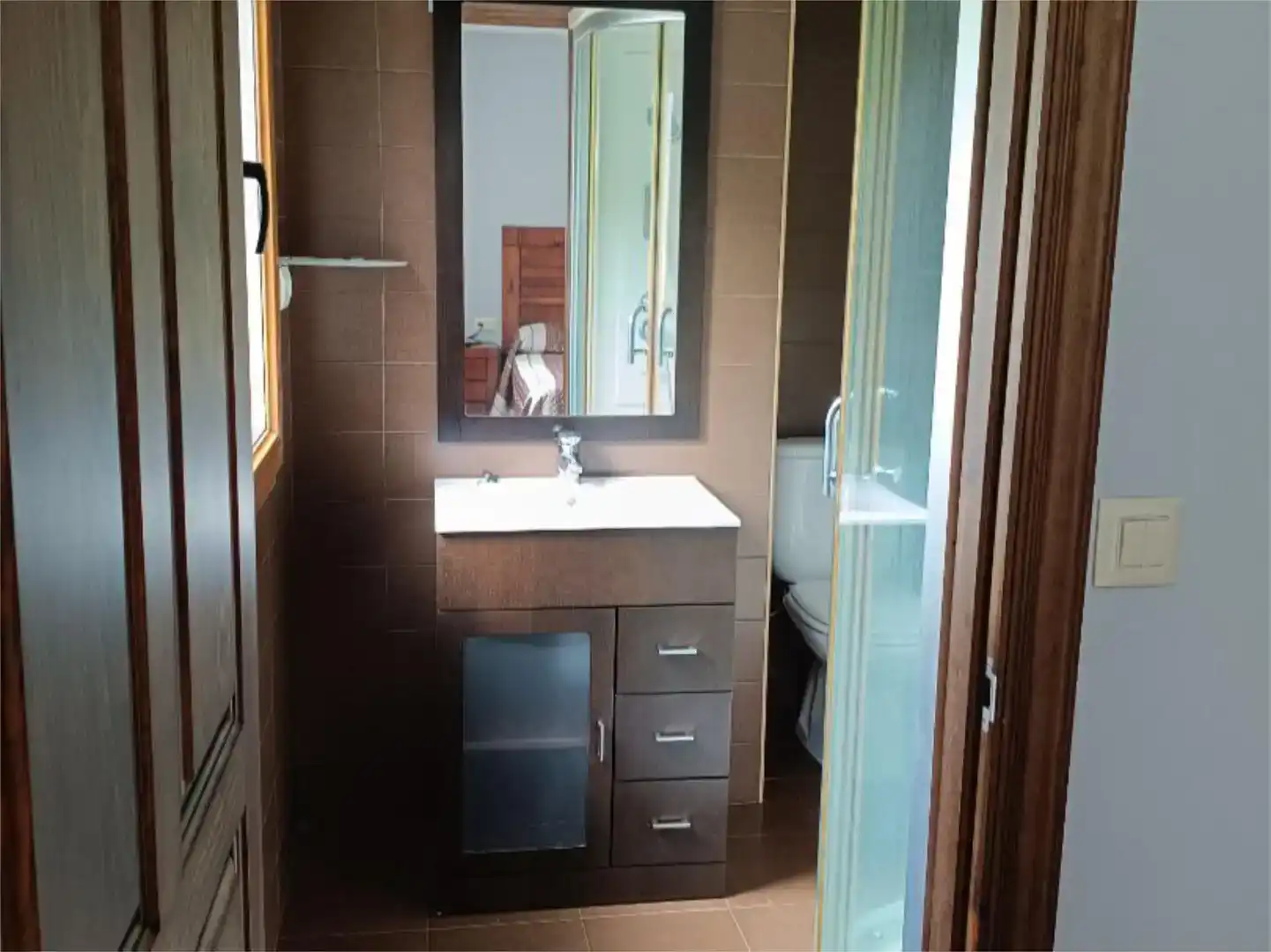 Bany de Casa o xalet en venda en Vilarmaior amb Jardí privat, Parquet i Moblat
