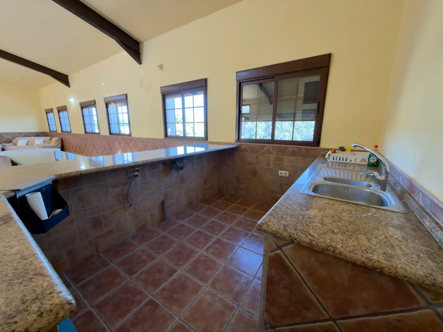 Cocina de Finca rústica en venta en Arcos de la Frontera con Aire acondicionado, Calefacción y Jardín privado