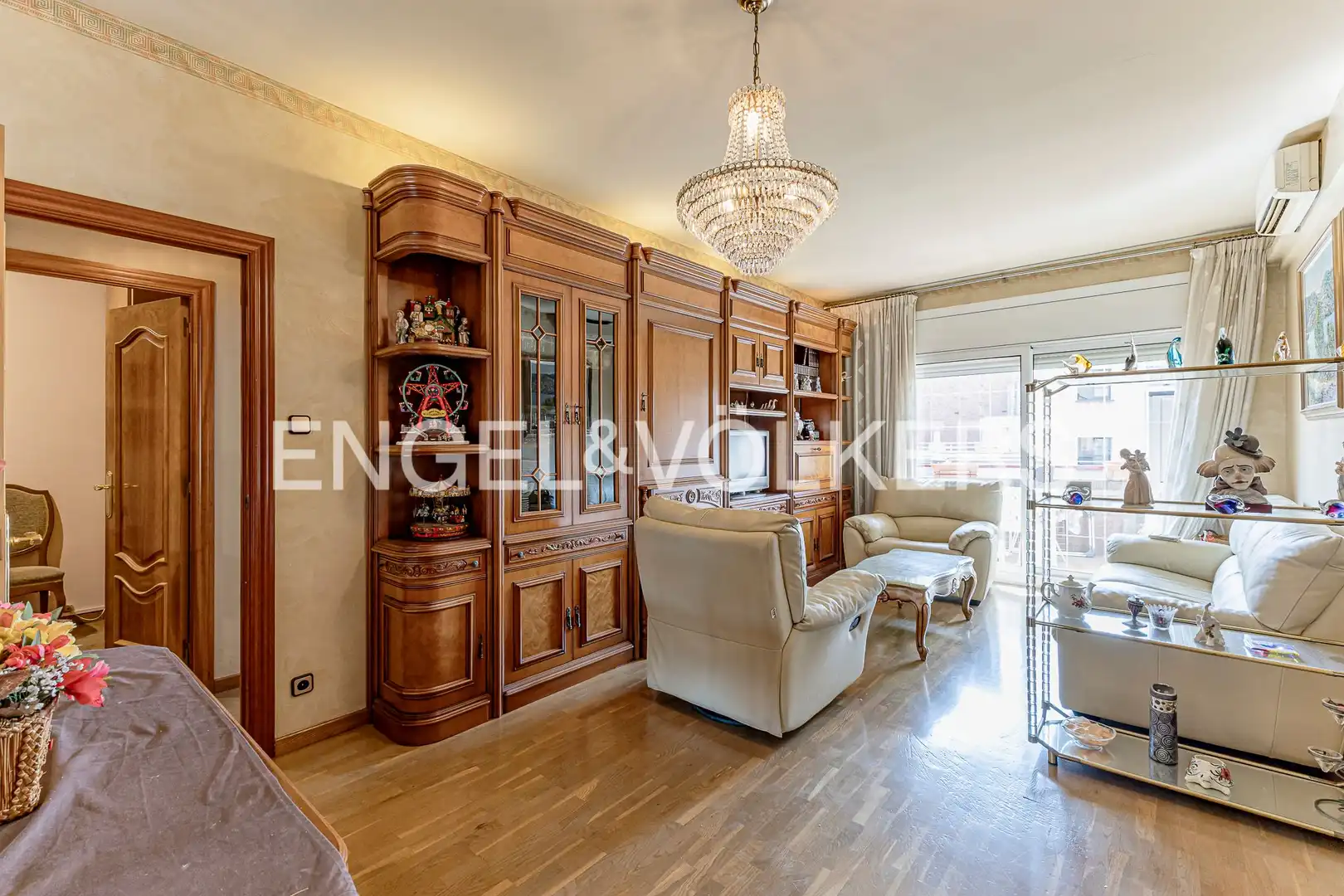 Living room of Flat for sale in Barcelona  with Air Conditioner, Heating and Furnished