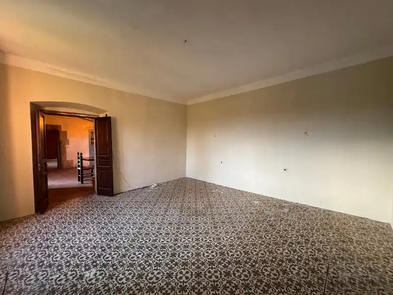 Sala d'estar de Finca rústica en venda en Corçà amb Jardí privat, Terrassa i Balcó