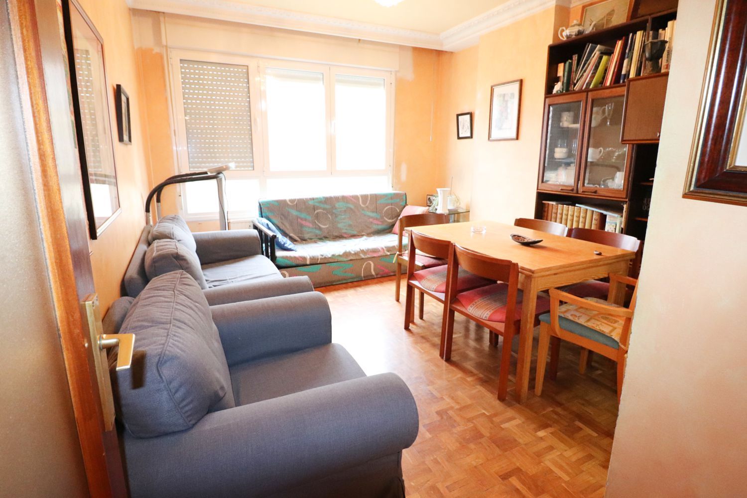 Living room of Flat for sale in Vitoria - Gasteiz  with Heating, Parquet flooring and Terrace