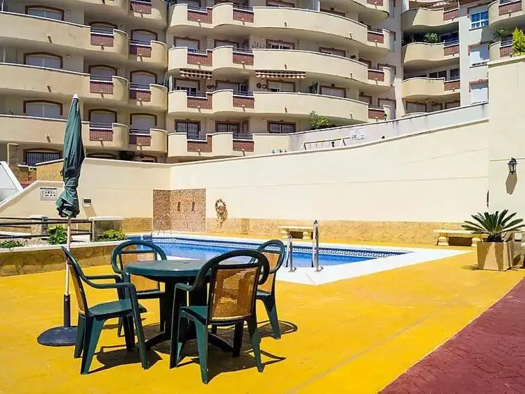 Swimming pool of Apartments for rent in Benalmádena  with Air Conditioner, Terrace and Storage room