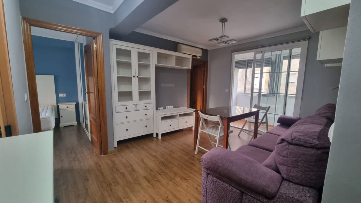 Sala de estar de Piso de alquiler en  Sevilla Capital con Aire acondicionado, Calefacción y Terraza