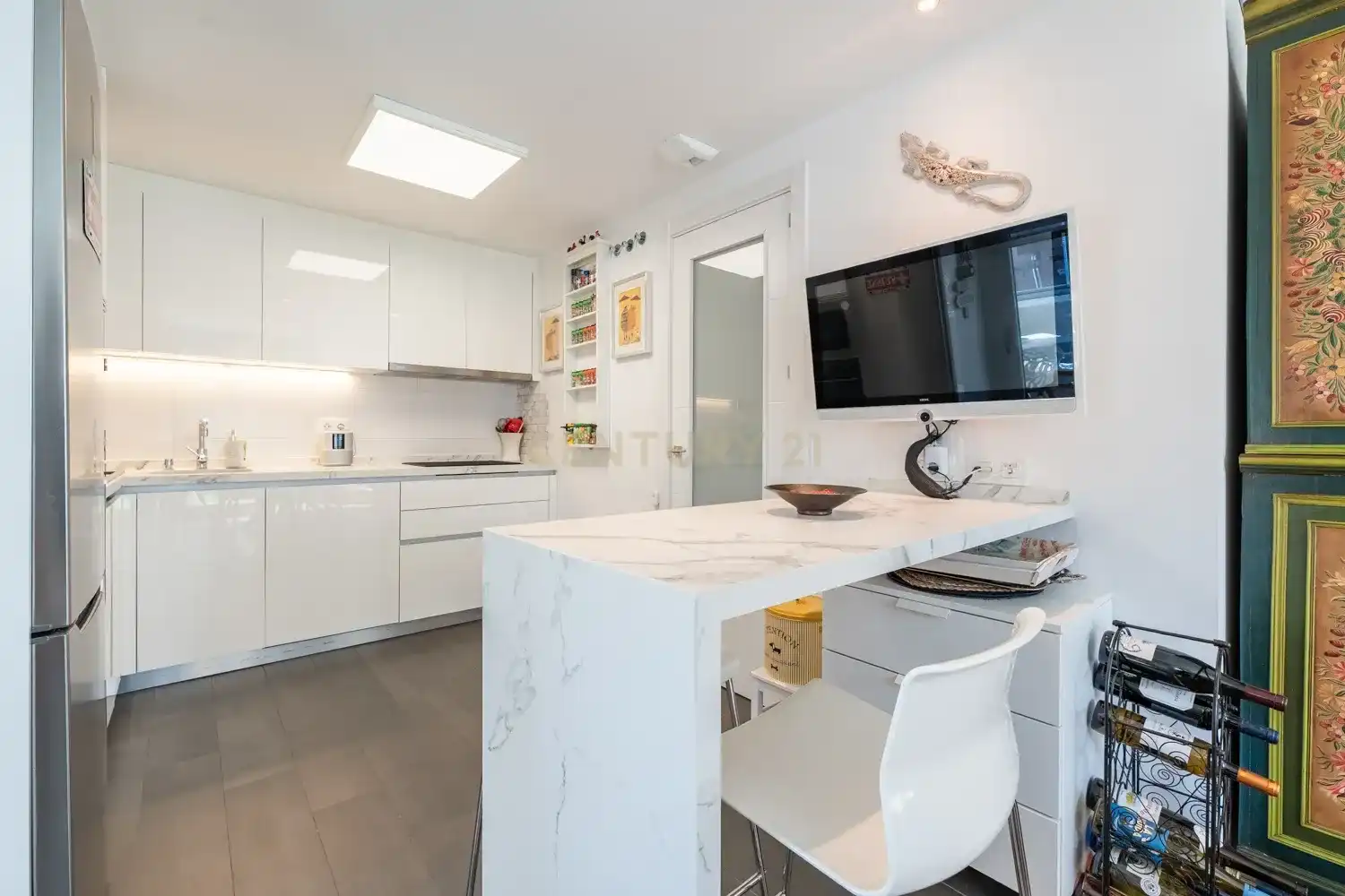 Cocina de Apartamento en venta en Alcalá de Henares con Aire acondicionado, Trastero y Piscina comunitaria