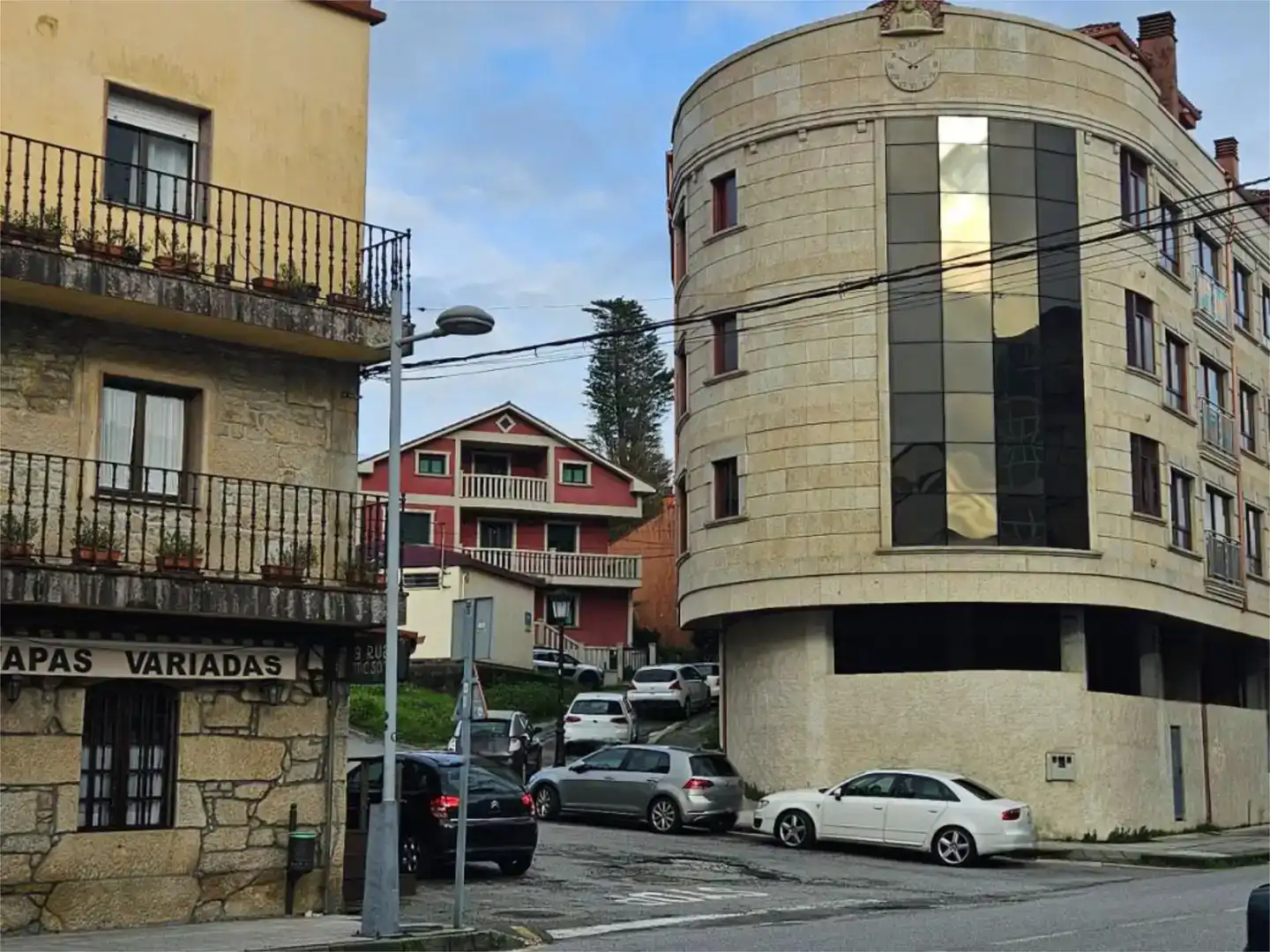 Vista exterior de Pis en venda en Catoira