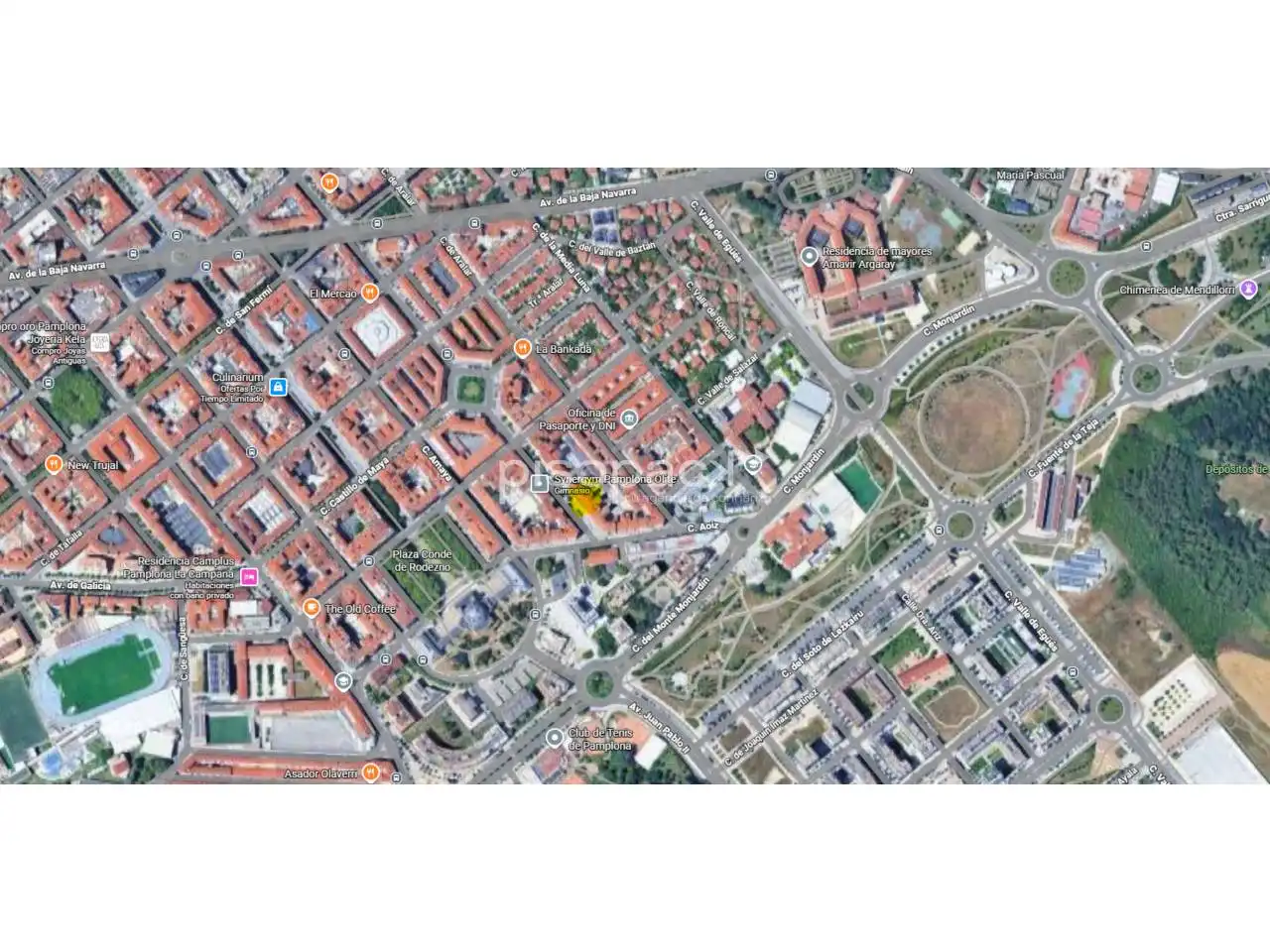 Exterior view of Flat for sale in  Pamplona / Iruña  with Heating, Parquet flooring and Storage room