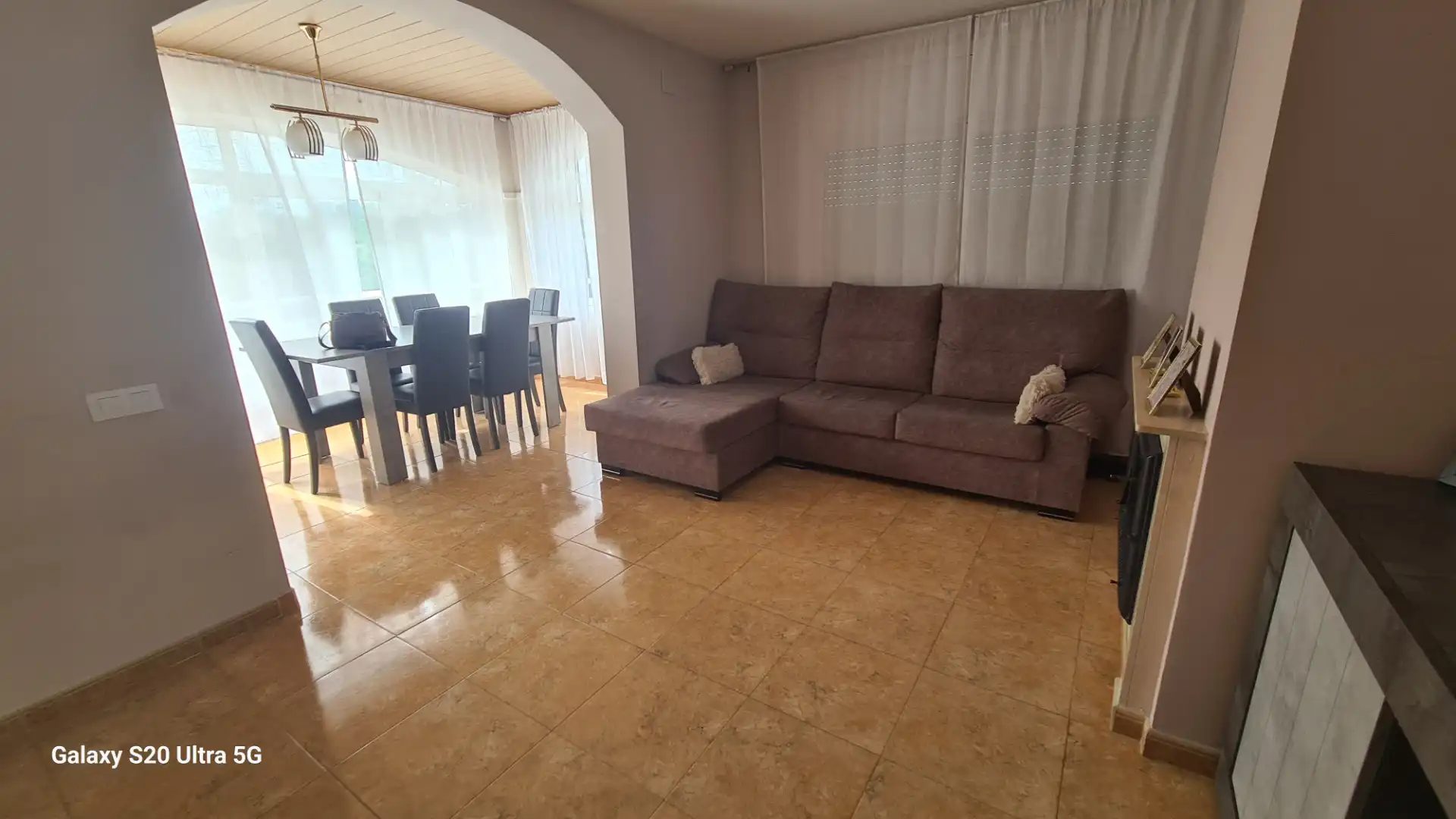 Sala de estar de Casa o chalet en venta en La Pobla de Montornès   con Aire acondicionado, Calefacción y Jardín privado