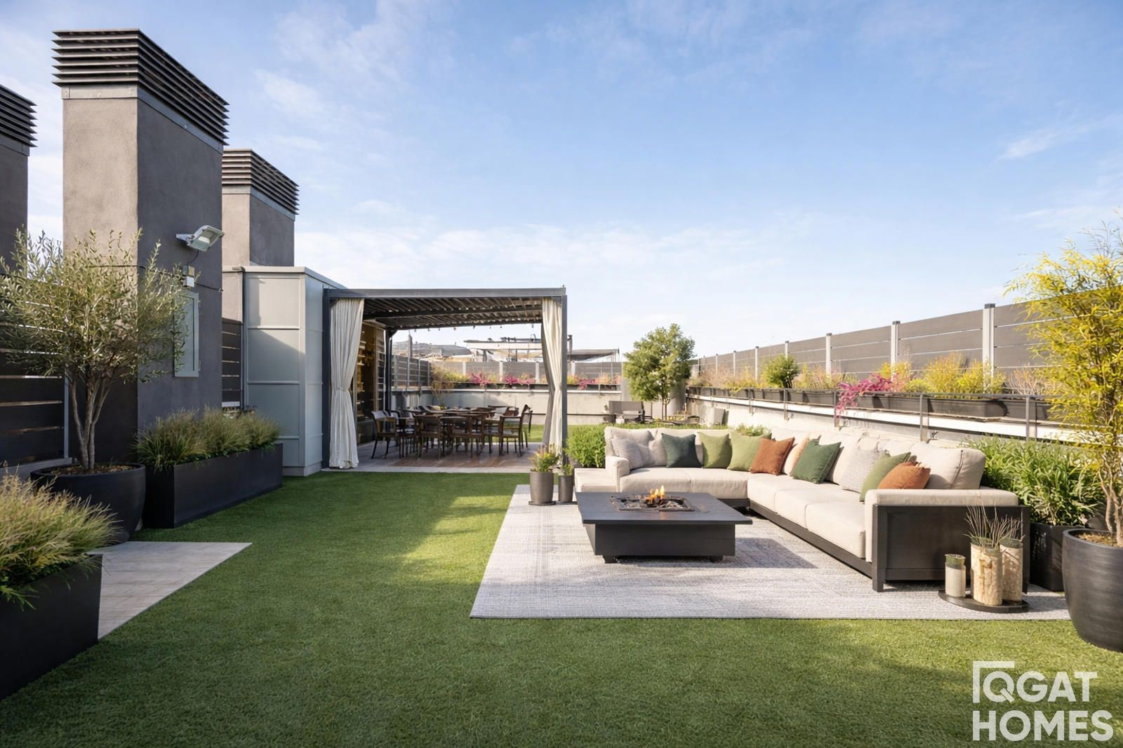 Terrace of Attic for sale in Sant Cugat del Vallès  with Air Conditioner, Heating and Storage room