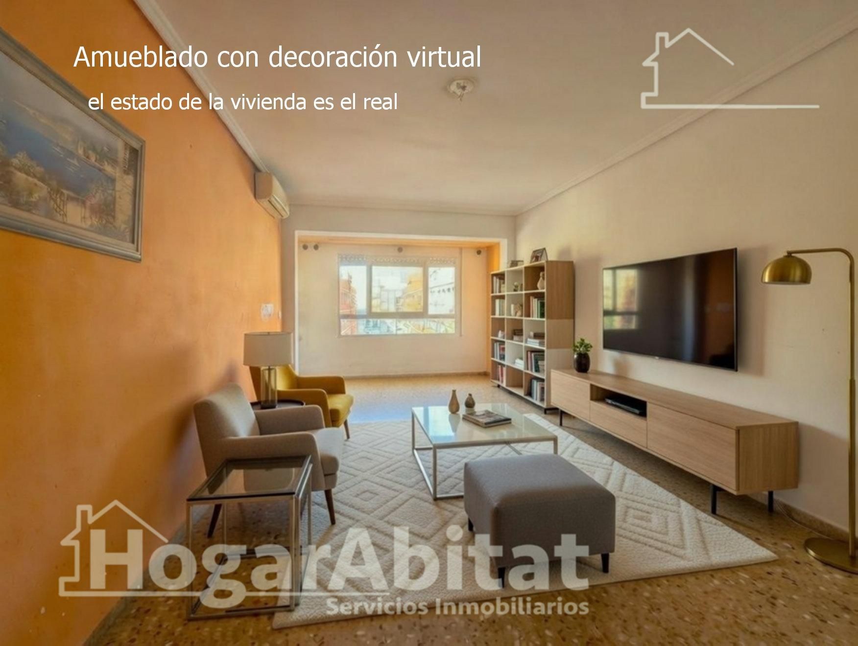 Sala de estar de Piso en venta en Sagunto / Sagunt con Trastero y Balcón