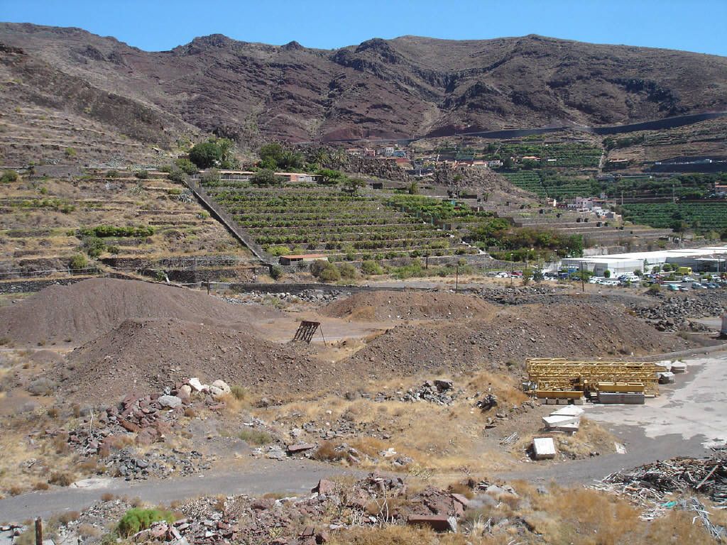 Vista exterior de Terreny industrial en venda en San Sebastián de la Gomera