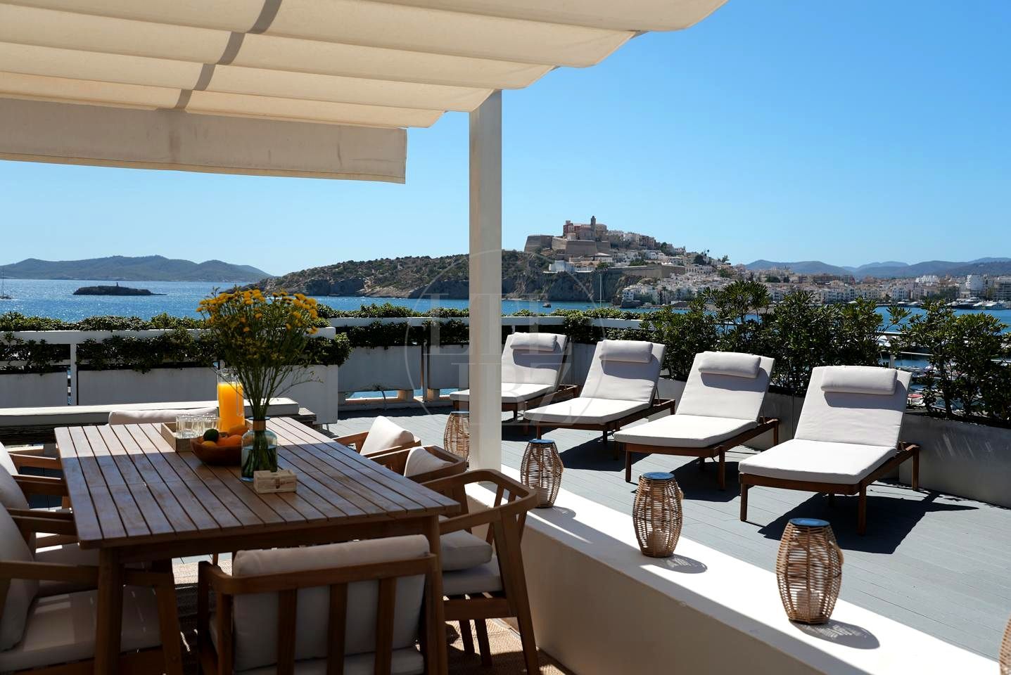 Terrace of Attic for sale in Eivissa  with Air Conditioner, Terrace and Furnished