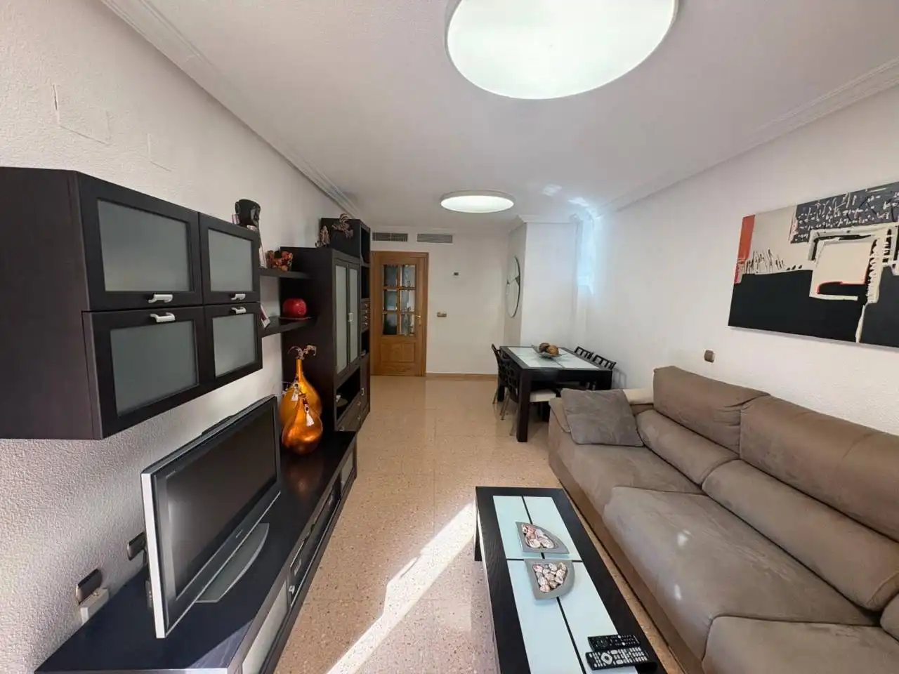 Sala d'estar de Pis en venda en Alicante / Alacant amb Calefacció i Balcó
