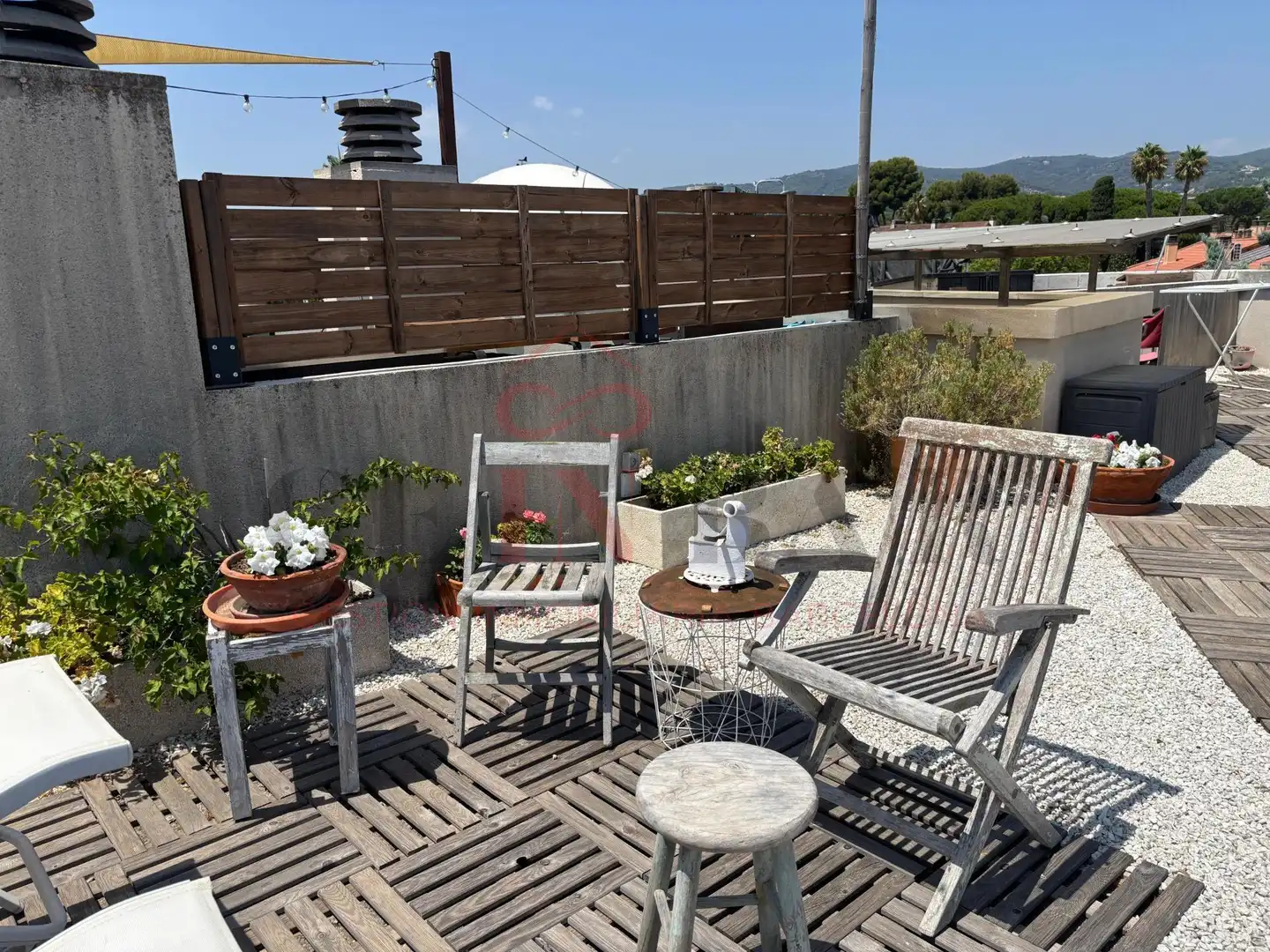 Terrassa de Àtic en venda en Sant Andreu de Llavaneres amb Aire condicionat, Calefacció i Jardí privat
