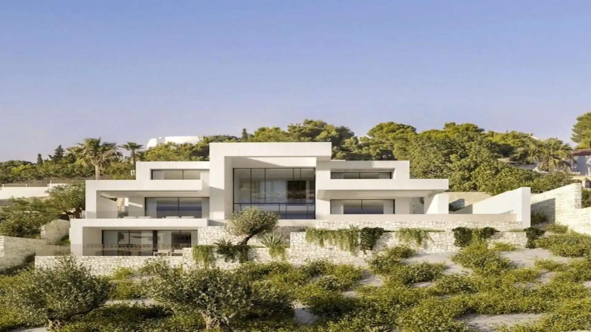 Exterior view of Houses for sale in Jávea / Xàbia  with Air Conditioner, Private garden and Terrace