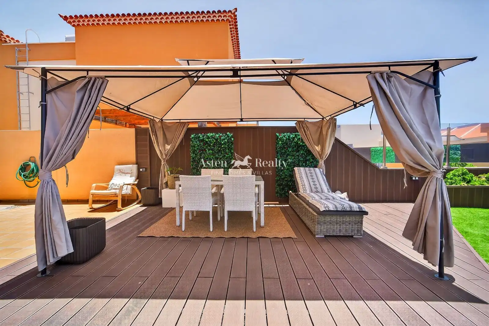 Terraza de Casa o chalet en venta en Santiago del Teide con Jardín privado, Terraza y Trastero