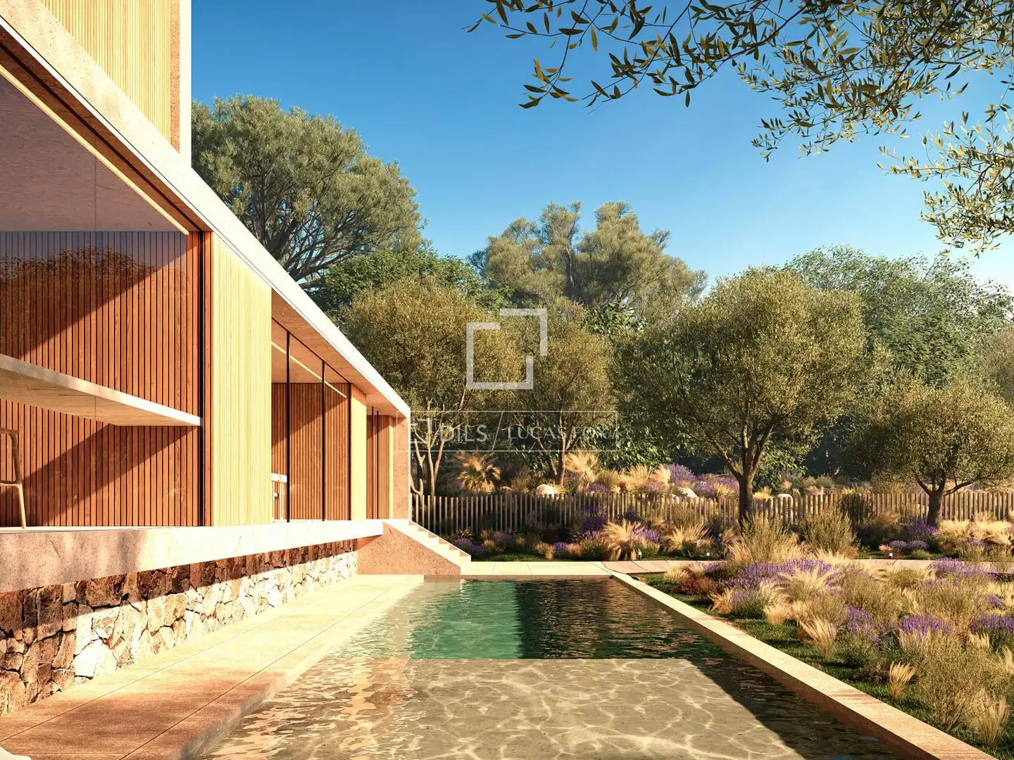 Garden of Houses for sale in Santa Eulària des Riu  with Air Conditioner, Private garden and Terrace