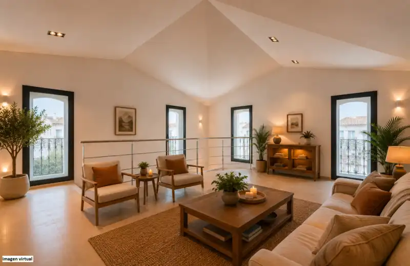 Sala de estar de Casa o chalet en venta en Porreres con Aire acondicionado, Calefacción y Terraza