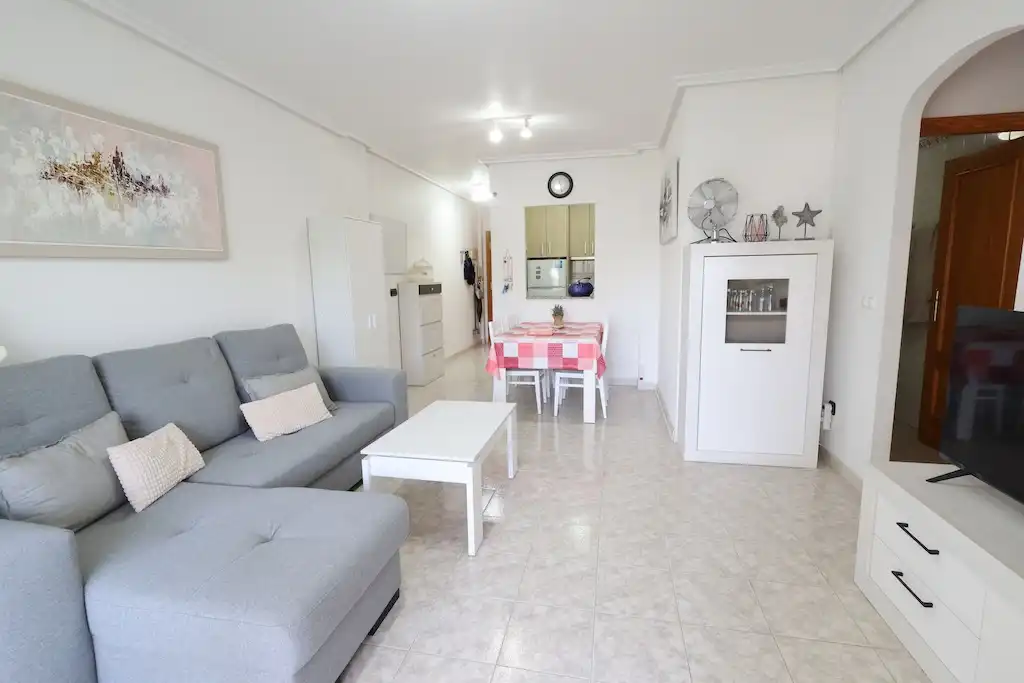 Sala d'estar de Apartament en venda en Orihuela amb Terrassa, Piscina i Moblat