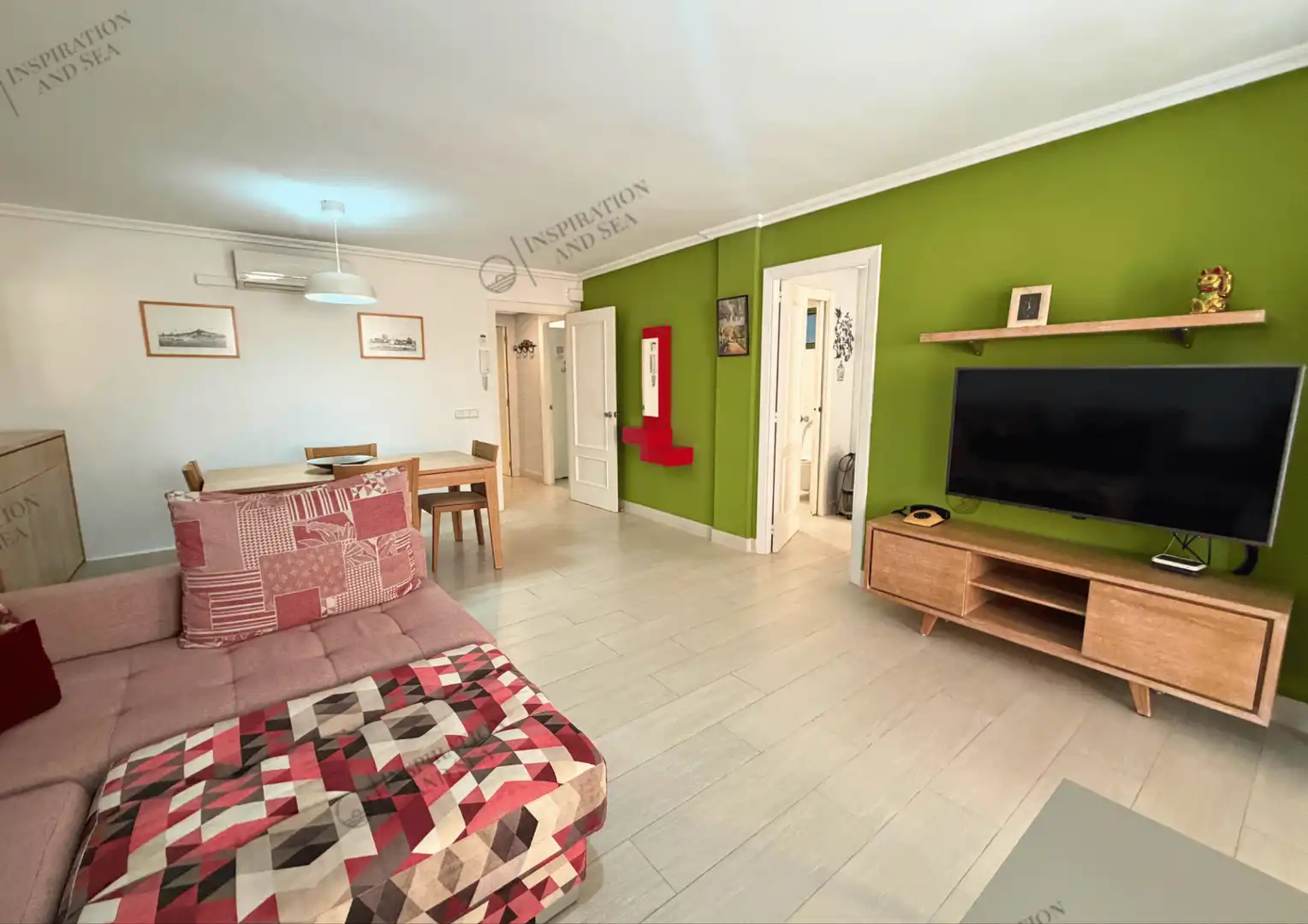 Sala d'estar de Pis en venda en Eivissa amb Aire condicionat, Calefacció i Terrassa