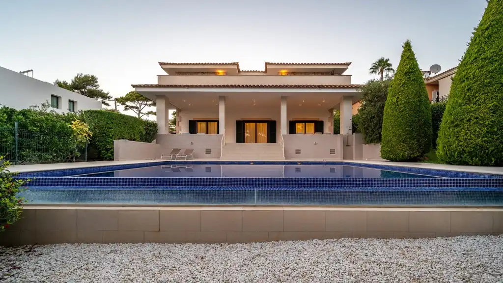 Exterior view of Houses for sale in Calvià  with Air Conditioner, Heating and Private garden