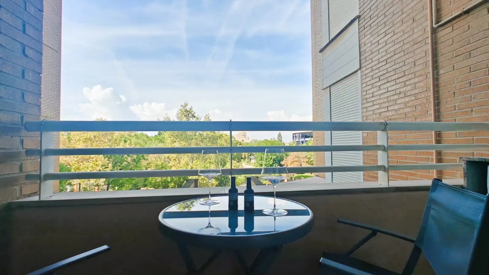 Balcony of Flat for sale in Valencia  with Air Conditioner, Furnished and Oven