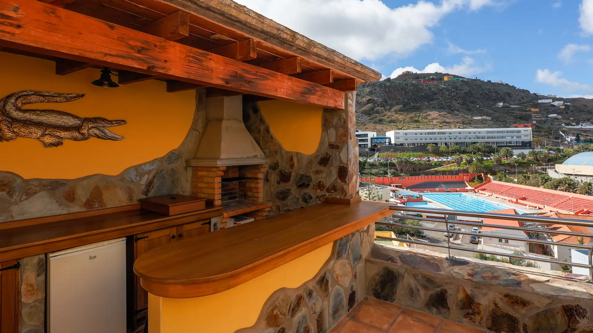 Terrassa de Casa adosada en venda en Santa María de Guía de Gran Canaria amb Terrassa, Moblat i Balcó