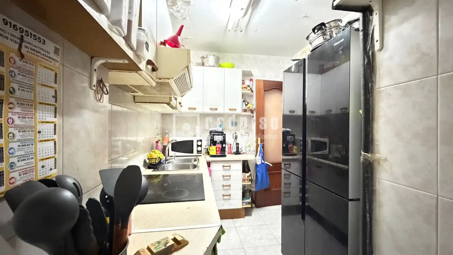Küche von Wohnung zum Verkauf in Leganés mit Heizung