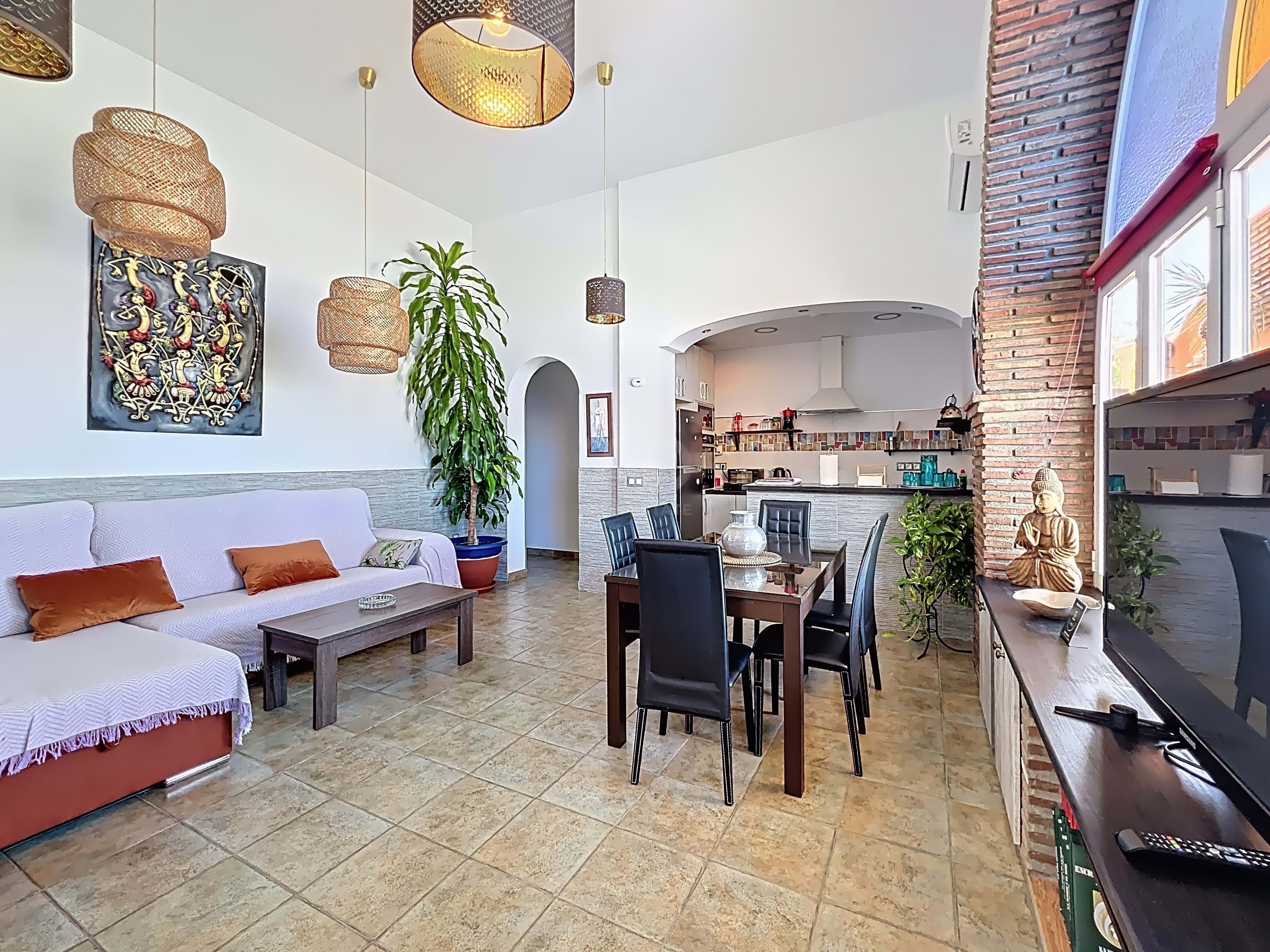 Dining room of Flat to rent in Rincón de la Victoria  with Air Conditioner, Heating and Terrace