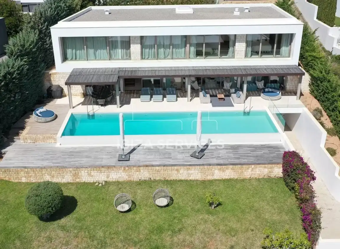 Chalet con piscina en venta en Es Cubells, imagen 6