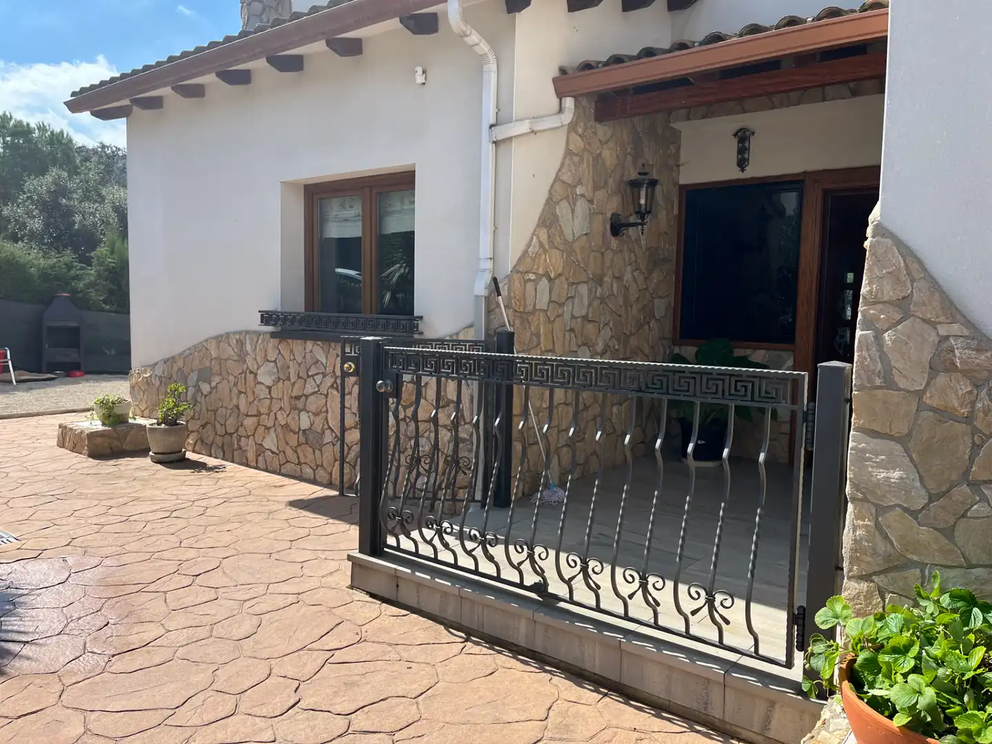 Terrassa de Casa o xalet en venda en Vilanova del Vallès amb Aire condicionat, Calefacció i Jardí privat