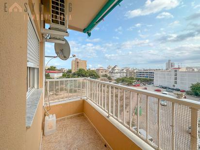 Balcony of Flat for sale in Santa Pola  with Air Conditioner and Terrace