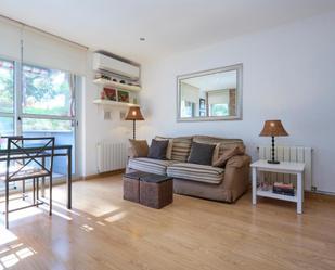 Sala d'estar de Apartament de lloguer en  Barcelona Capital amb Aire condicionat